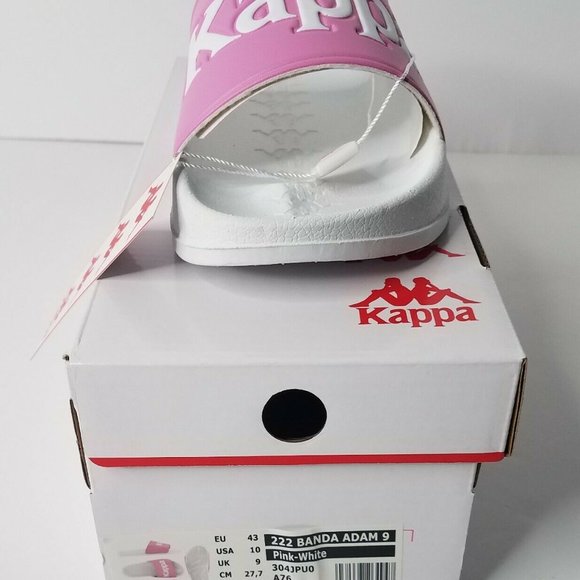 Kappa 222 Banda Adam 9 Slides Pink-White main image 4